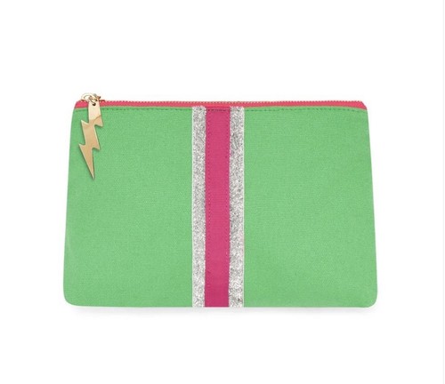 Bright emerald lucky stripe - emerald,
