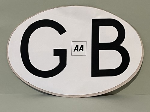 Vintage car badge - vintage, aa
