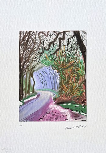 David hockney the arrival of - hockney,