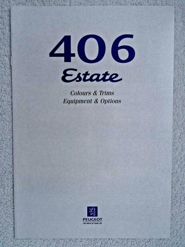 Peugeot 406 estate - 406,