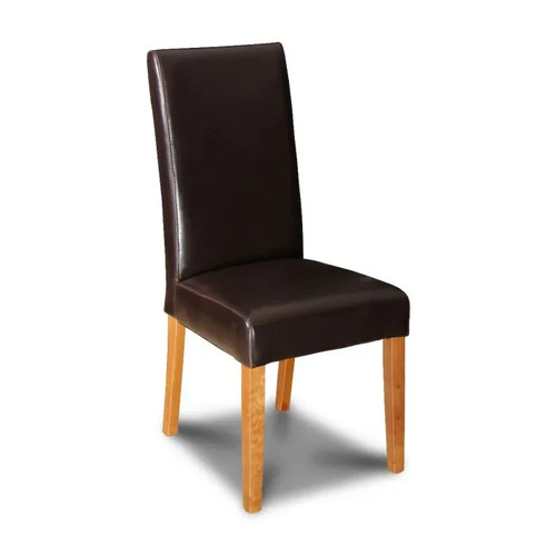 Brown barcelona leather - leather, dining