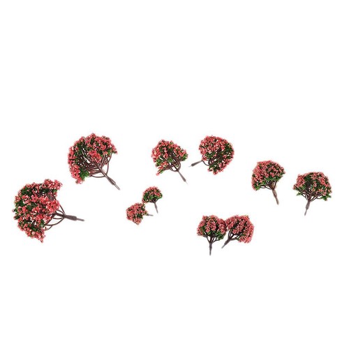 10pcs plastic blossom - plastic,