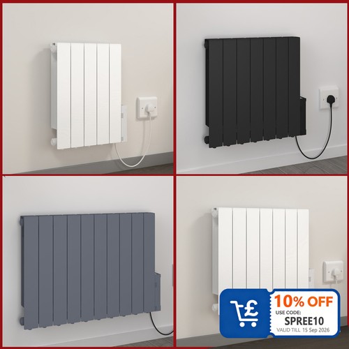 Electric oil filled radiator - filled,