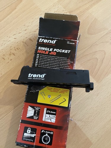 Trend single pocket - hole, jig