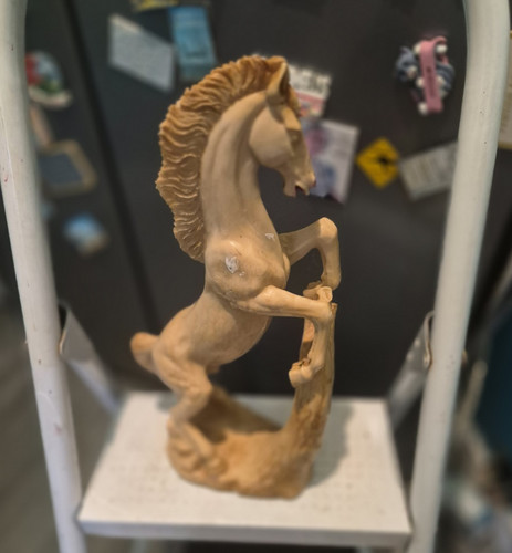Rearing horse plastic ornament - rearing,