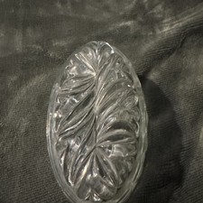 Vintage Large Glass Iconic