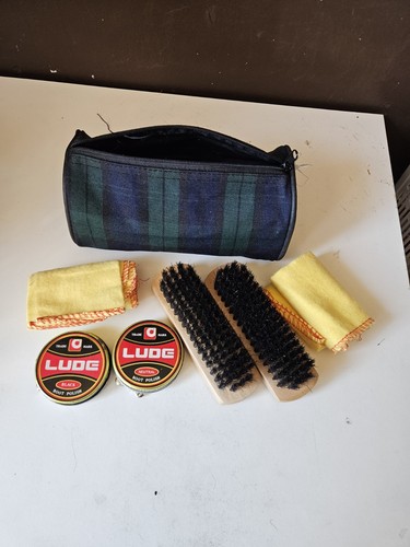 Travel shoe shine kit - travel,