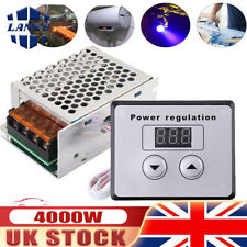 220V 4000W AC SCR Electric Voltage Regulator Dimmer Motor Speed Controller Power