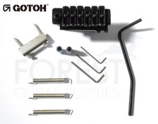 GOTOH VS100N Wilkinson 2 Post Compatible Strat Guitar Tremolo Bridge, Black