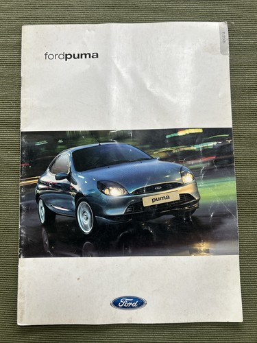 Ford puma brochure issue - ford,