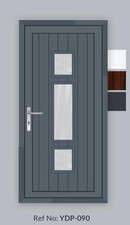 Modern glass door panel - 3,