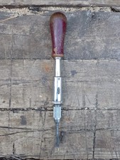 Stanley Yankee Screwdriver 135A  With 1 Slotted Bit. Pre Owned.