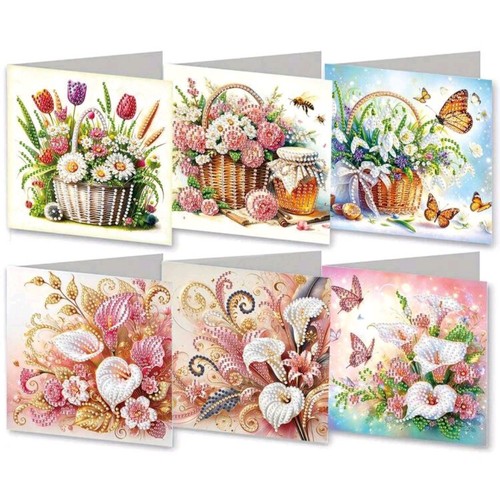 Diamond art greeting card - diamond,