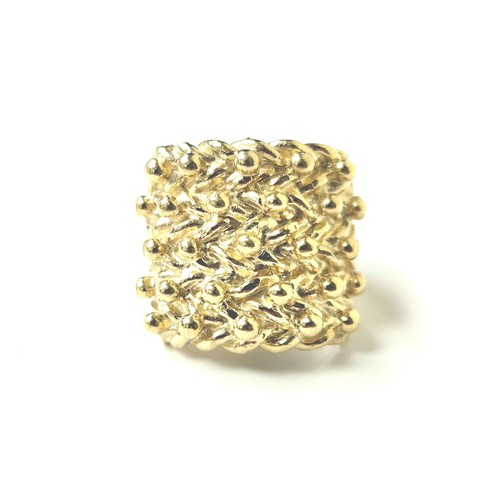 9ct gold keeper ring men - 9ct,