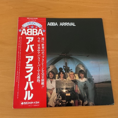 Abba arrival japan obi - japan,
