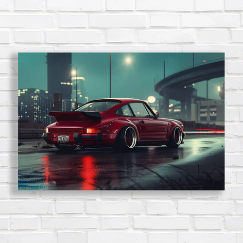 Porsche 930 turbo red - 930,