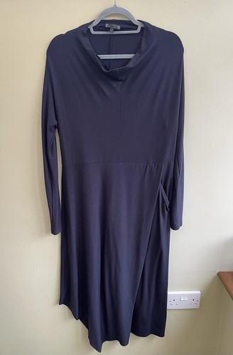 Oska navy blue - oska, asymmetric