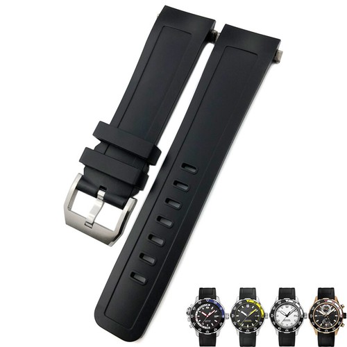 Black strap for iwc - black,