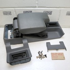 BMW 3 SERIES E36 TOURING SALOON ARMREST CENTRE CONSOLE GREY LEATHER