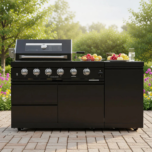 Inch outdoor kitchen island - 65-inch,