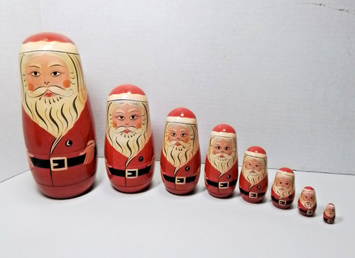 Vintage santa wooden - santa,
