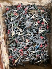 Vintage Toy Soldiers Lot Lead