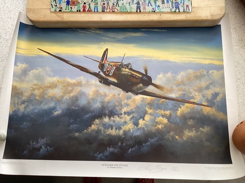 Spitfire print thomas gower - print,