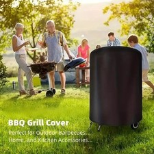 Raweao Kettle BBQ Cover for Weber 57Cm Waterproof Barbecue Cover round BBQ Rain