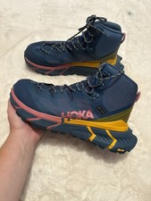 Hoka One One Tennine Hike GTX GORE-TEX Hiking Boots Moroccan Blue size UK8