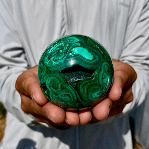430g rare natural malachite - rare,