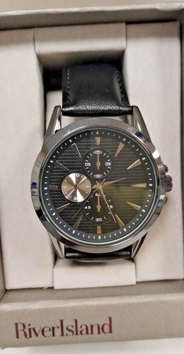 River island black watch - watch, in