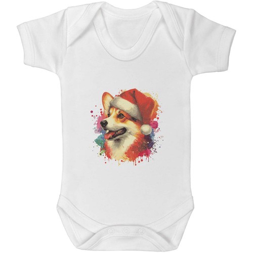 Welsh corgi santa hat - corgi, hat'