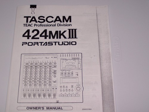 Tascam 424 iii porta - iii,
