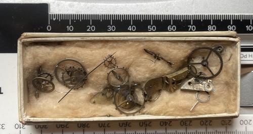 Vintage clock and watch parts