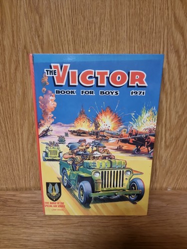 The victor book for boys - book, 1971
