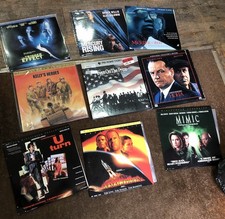 Job Lot NTSC Vintage Laserdisc - Mercury Rising, Kelly’s Heroes, U-Turn, Etc