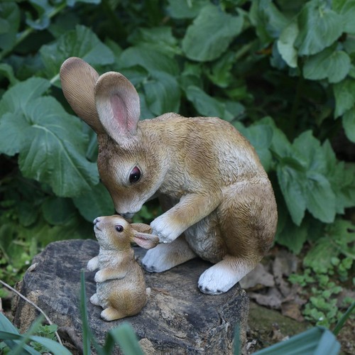 Garden rabbit statue animal - statue,,