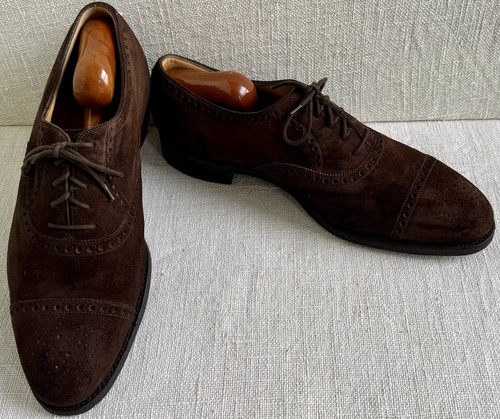 John lobb seymour - brown, suede