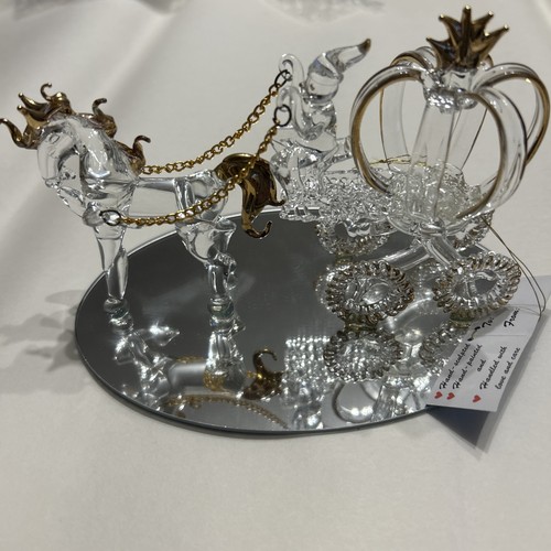 Glass cinderellas coach - glass,