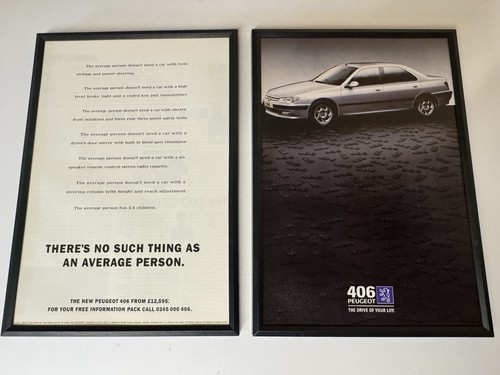 Framed original peugeot - original, 406