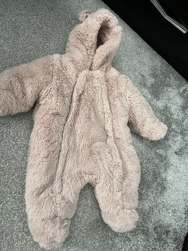 George pink faux - george, hooded
