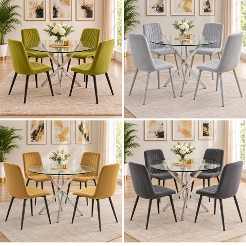 Dining table and chairs - dining,