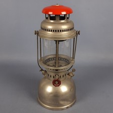 Antique Oil Lantern Optimus 300 Sweden Metal And Glass Vintage 20th Century