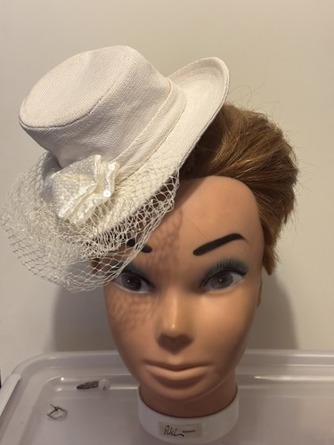 Cream veiled 1940 - cream,
