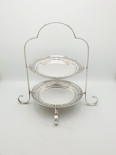 Vintage silver plated - vintage, tier