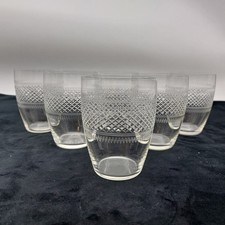 Vintage Water Tumblers Whiskey
