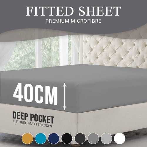 Extra deep fitted sheet cm - fitted, 40