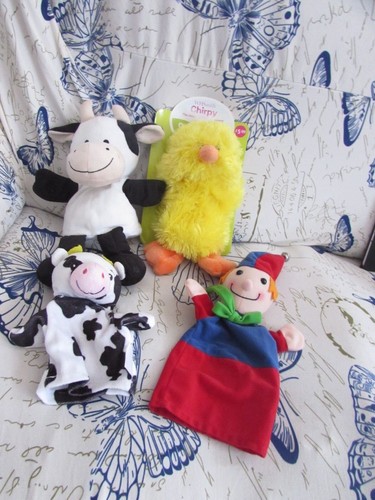 Soft plush hand - soft, puppet