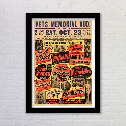 Motown concert poster - concert, wall