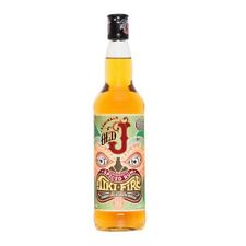 OLD J TIKI FIRE SPICED RUM 70CL HIGH STRENGTH EDITION CARIBBEAN RUM SPIRITS